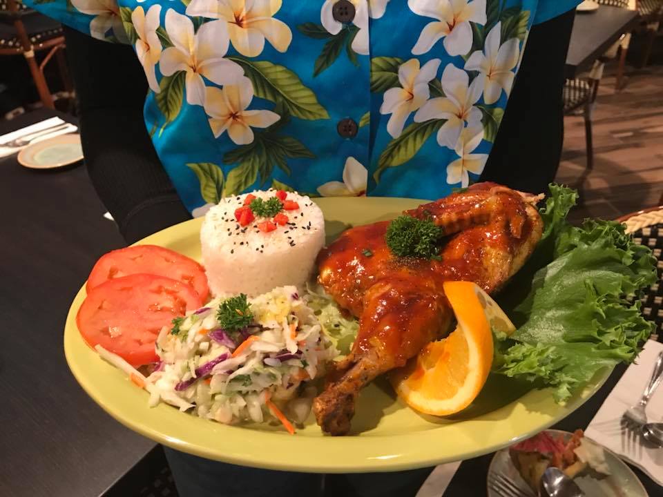 Tiki Mana Island Grill - hawaiian chicken dish